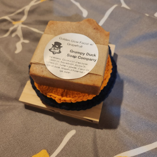 **Golden Glow Facial Bar Set