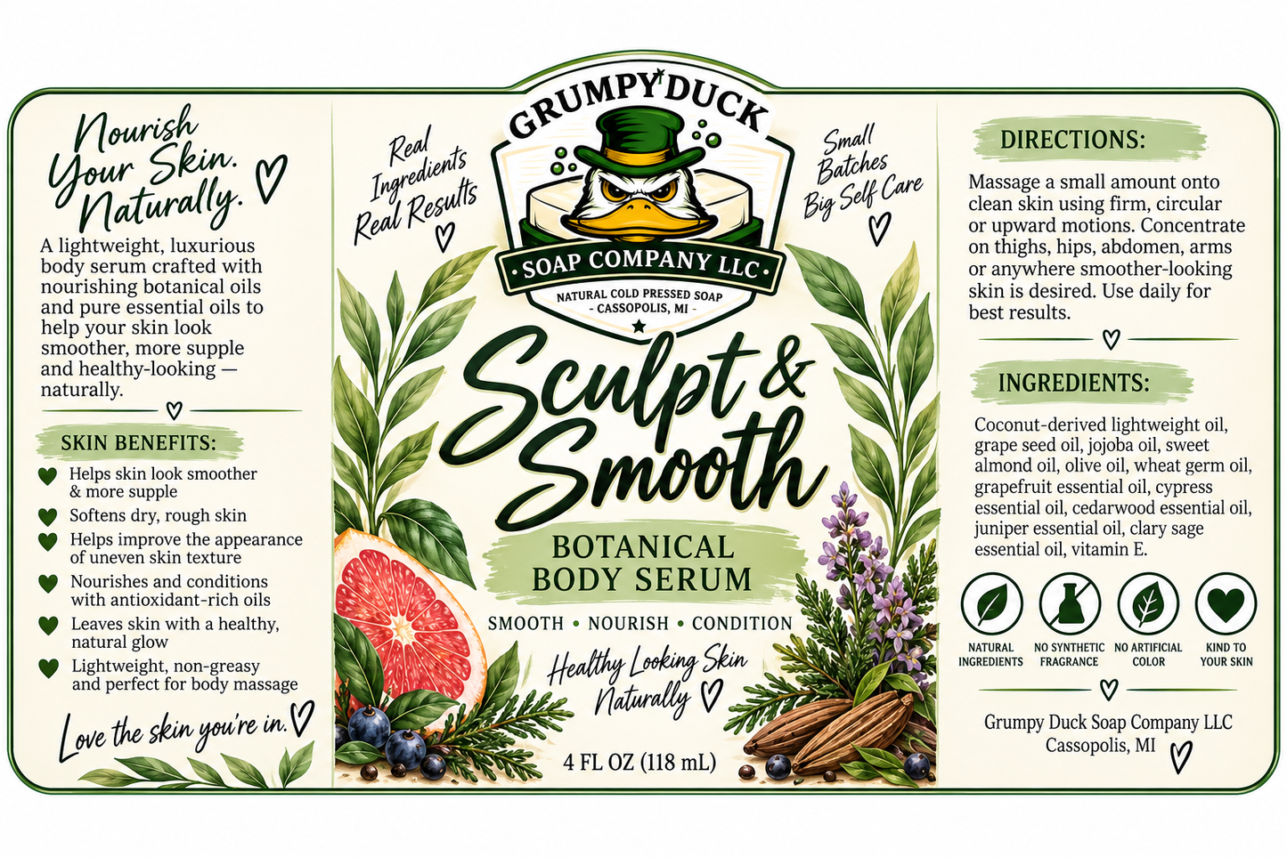 ***Sculpt & Smooth Serum