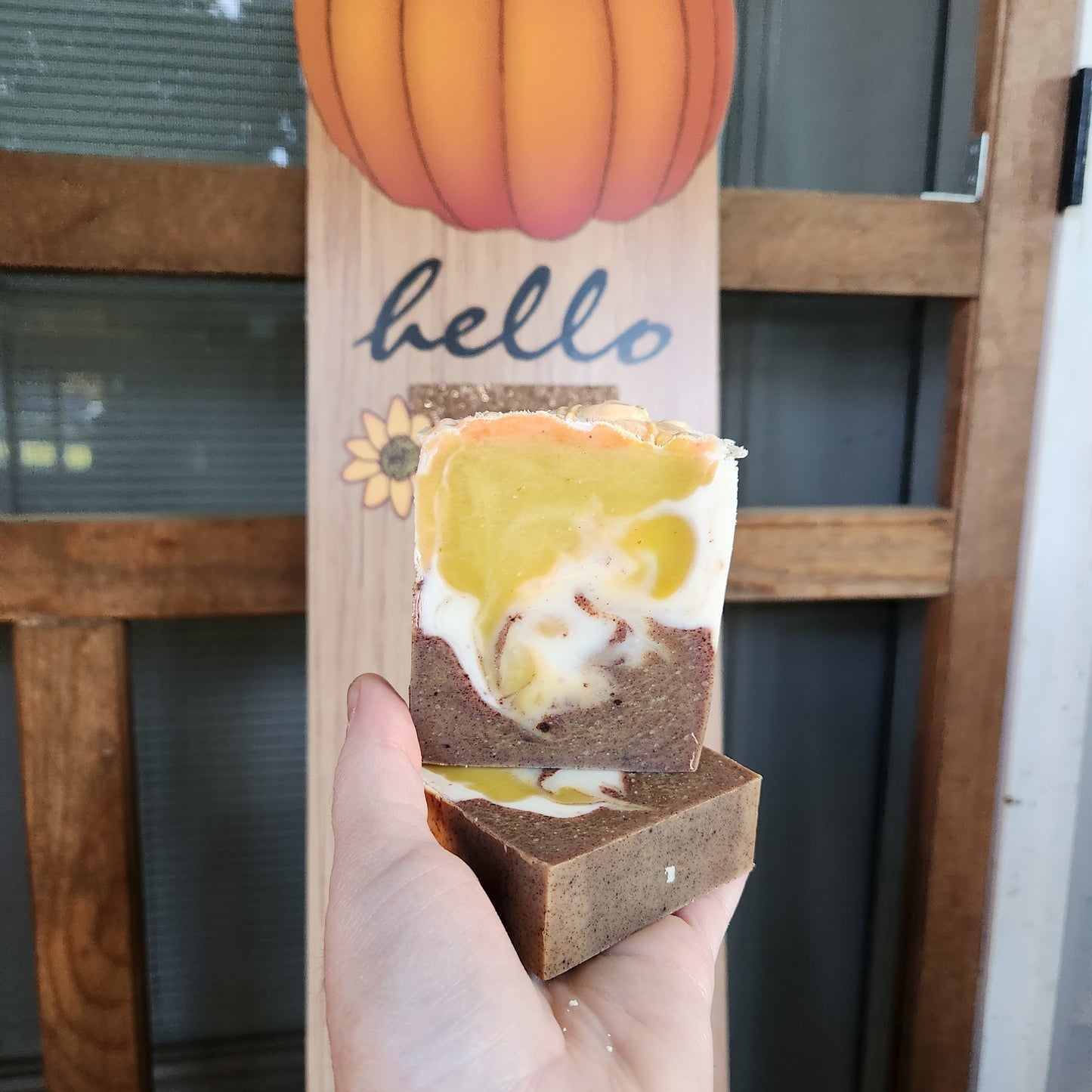 Autumn Harvest Pumpkin Soap w/Tallow