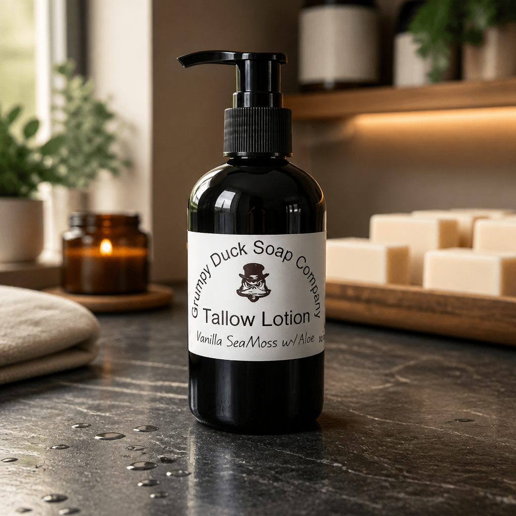 ***Vanilla Bean SeaMoss w/Aloe Tallow Lotion