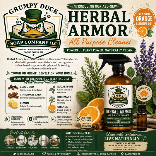 ***Grime Duck All Purpose Cleaner-Herbal Armor