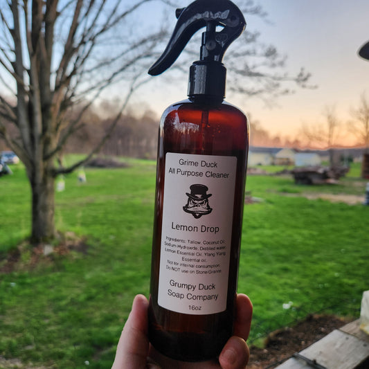 Grime Duck All Purpose Cleaner 16oz-Lemon Drop