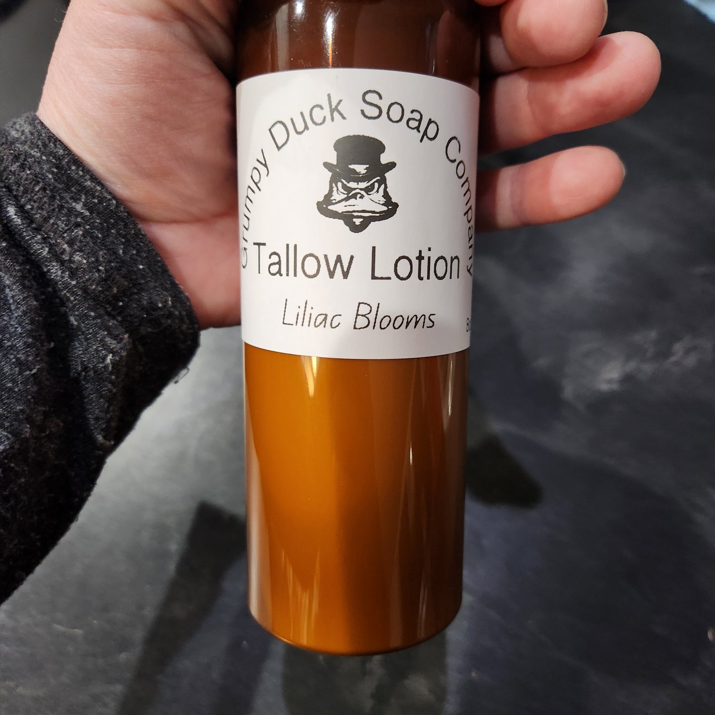 Liliac Bloom Infused Tallow lotion (liquid)