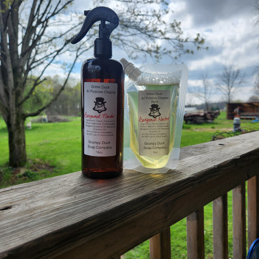 Grime Duck All Purpose Cleaner 16oz-Bergamot Nector