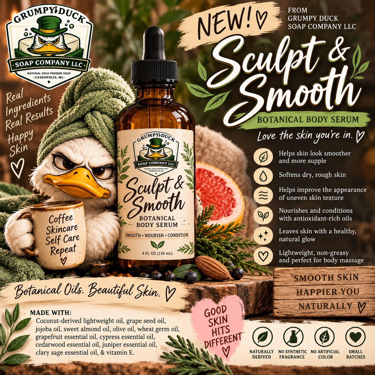***Sculpt & Smooth Serum