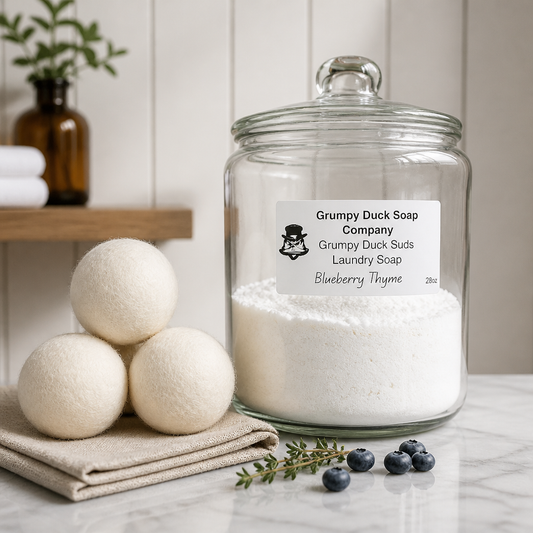 Grumpy Duck Suds-Blueberry Thyme