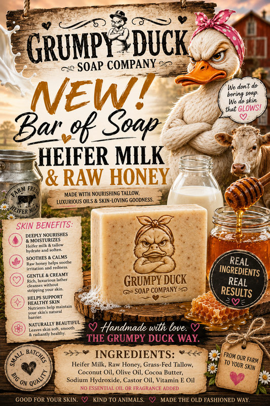 ***Heifer & Honey Tallow Bar
